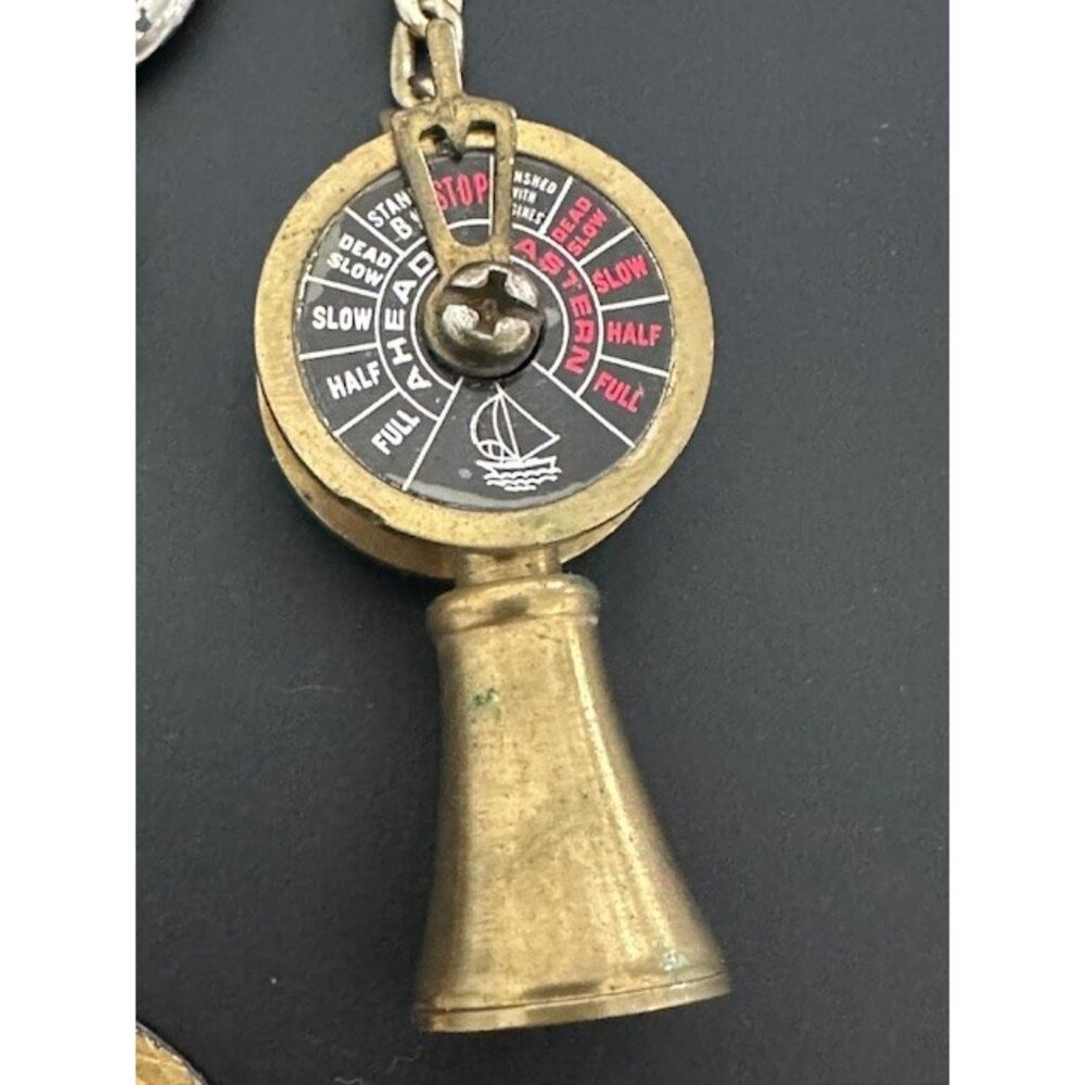 Lot Of 3 Vintage Brass Captain Bottle Opener Telegraph Nautical Transporte Casti View 4